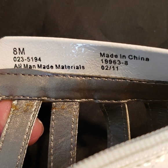 Worthington Gladiator 4" Heels sz8 White VGC - Picture 6 of 11